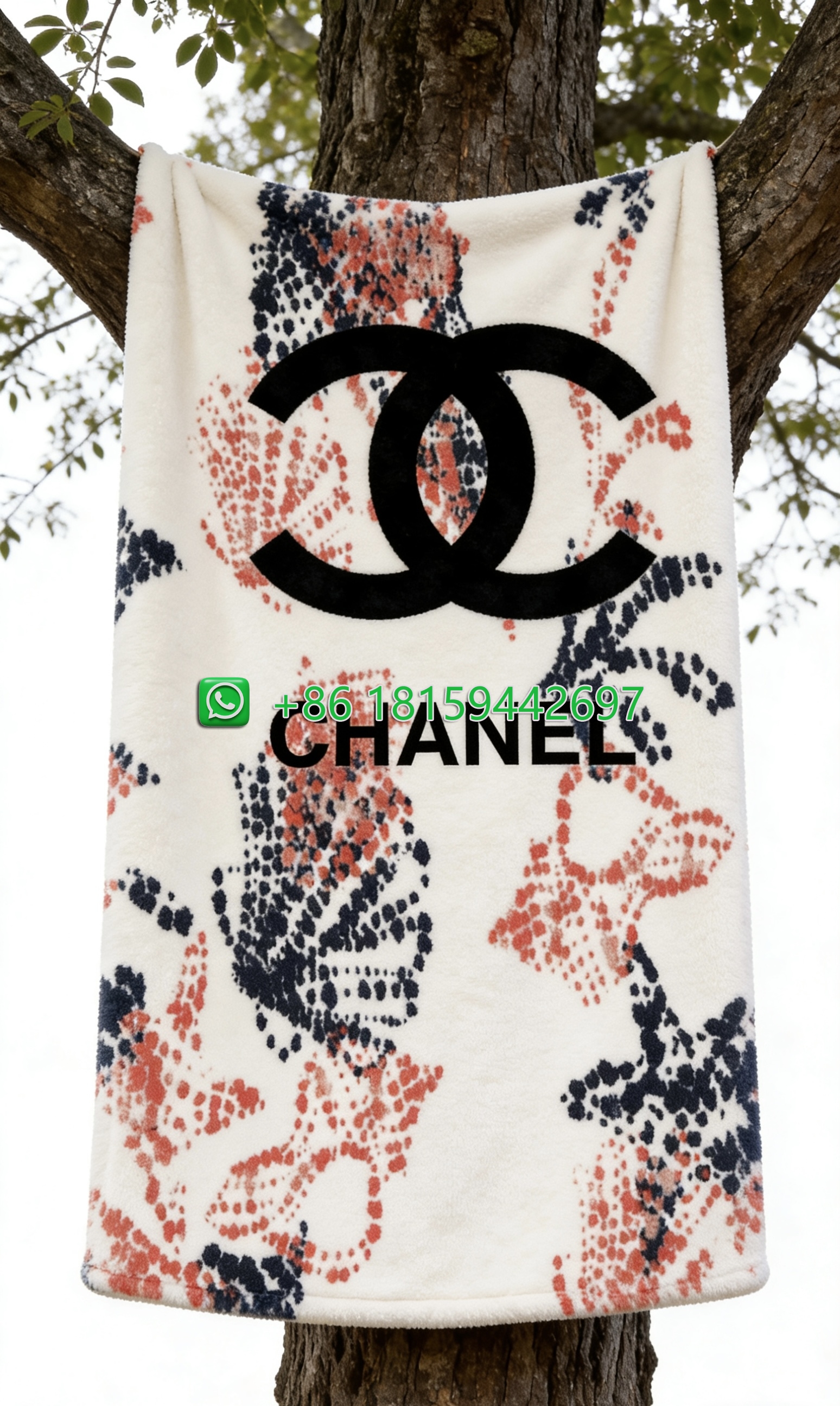 Chanel Throw Blankets